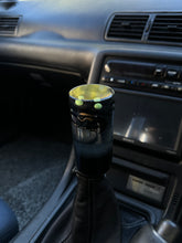 Load image into Gallery viewer, 6 inch cylinder with toothless figure and a black base Custom Shift