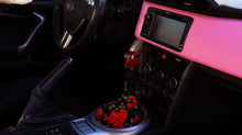 Load image into Gallery viewer, Red Roses with Black and Gold Accents Shift Boot
