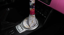 Load image into Gallery viewer, White and Gold Marble Shift Boot Custom Shift