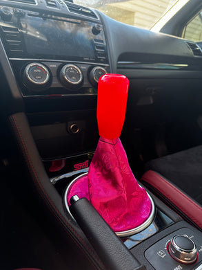 Neon pink shift knob Custom Shift