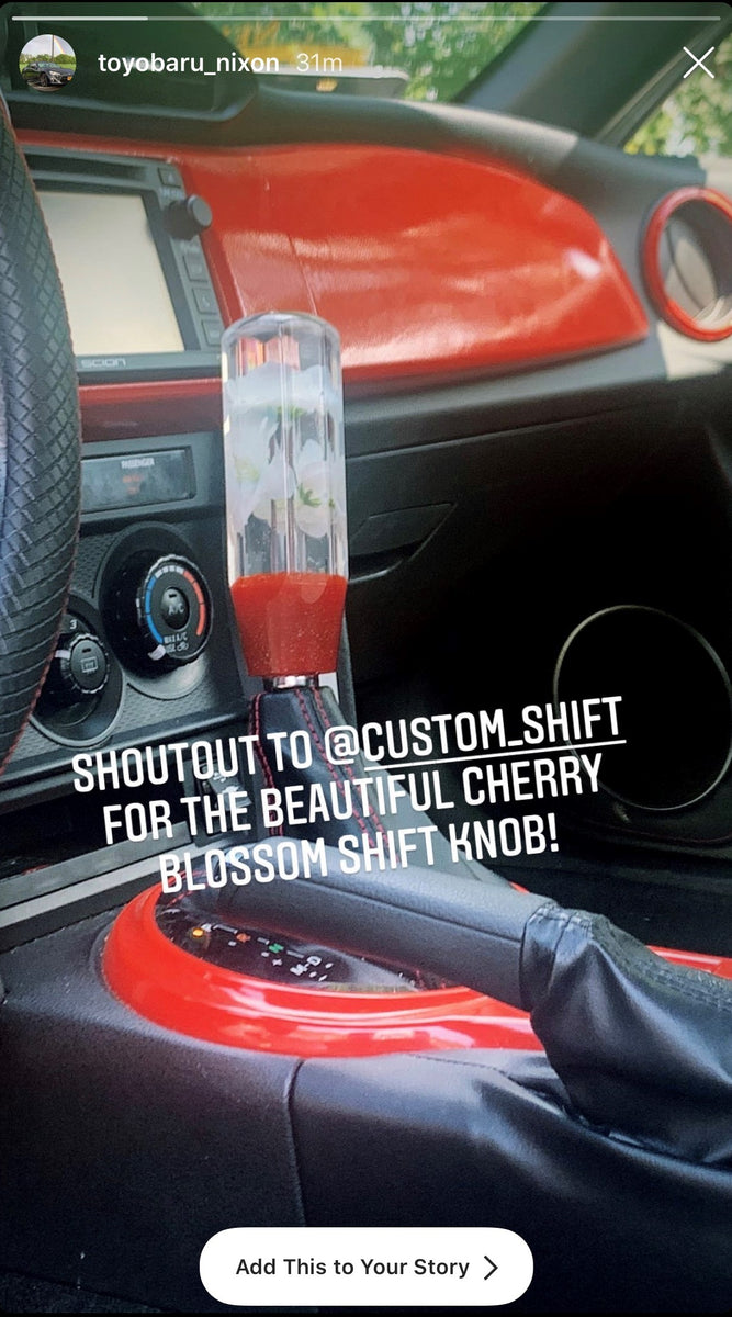 Custom Resin Shift Knob, Custom Shift Knob, Flower Shift Knob, Shift Knob, Gear Stick, Automatic Shift Knob, Manual Shift Knob