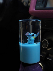 Stitch figure with a light blue base Custom Shift