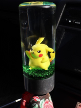 Load image into Gallery viewer, Pikachu figure, green grass and Custom Shift
