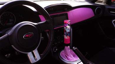 Glittery Pink Shift Boot Custom Shift