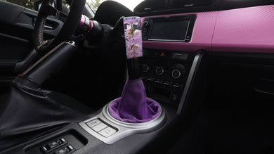 Purple Suede Shift Boot Custom Shift