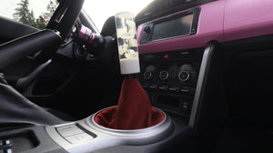 Burgundy Suede Shift Boot Custom Shift