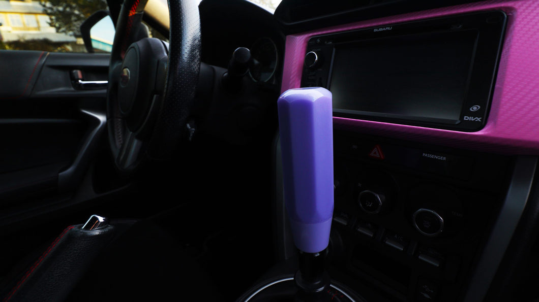 Two-tone light purple shift knob Custom Shift