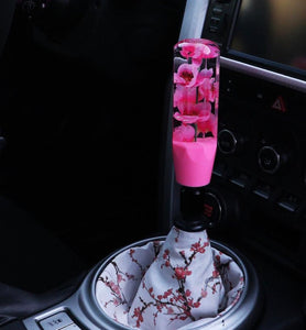 Peach cherry blossoms shift boot Custom Shift